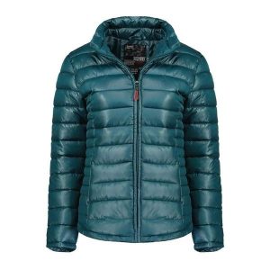 Kurtka turystyczna damska Canadian Peak Colombiana. Zielone kurtki Canadian Peak, s, bez wzorów, z poliesteru, bez kaptura. Za 200,00 zł.