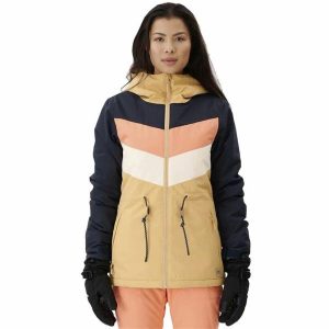 Kurtka narciarska Rider Betty. Niebieskie kurtki Rip Curl, na zimę, xs, bez wzorów, bez kaptura, narciarskie. Za 479,99 zł.
