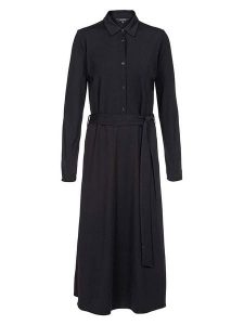 Herrlicher Sukienka "Hanka" w kolorze czarnym rozmiar: XL. Czarne sukienki Herrlicher, xl, bez wzorów, z tkaniny, bez kołnierzyka, bez ramiączek, maxi. Za 208,99 zł.