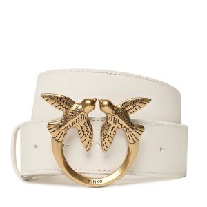 Pasek Damski PINKO. Białe paski Pinko, bez wzorów. Za 309,99 zł.