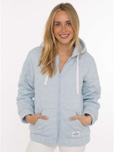 Zwillingsherz Bluza "Endless Love" w kolorze błękitnym rozmiar: L/XL. Niebieskie bluzy Zwillingsherz, l, bez wzorów, bez kaptura. Za 187,96 zł.