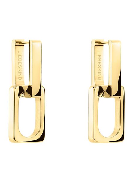 Liebeskind Kolczyki-kreole w kolorze złotym rozmiar: onesize. Żółte kolczyki Liebeskind, ze stali. Za 252,94 zł.