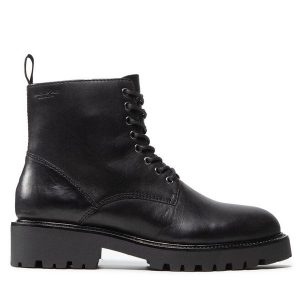 Trapery Vagabond Shoemakers. Czarne buty zimowe Vagabond Shoemakers, bez obcasa, bez zapięcia. Za 679,99 zł.