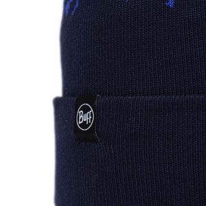 Czapka BUFF KNITTED BEANIE TATIK. Niebieskie czapki Buff, bez wzorów, z elastanu, biznesowe. Za 117,69 zł.