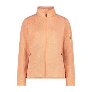 Bluza polarowa damska CMP Haze Jacket Knitted. Brązowe bluzy CMP, l, bez wzorów, z polaru, bez kaptura. Za 284,80 zł.