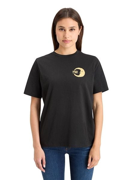 Scotch & Soda Koszulka w kolorze czarnym rozmiar: M. Czarne bluzki Scotch & Soda, m, bez wzorów, z bawełny, bez kołnierzyka, bez ramiączek. Za 74,11 zł.