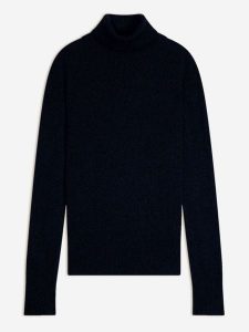 AUTHENTIC CASHMERE Kaszmirowy golf "Fornet" w kolorze granatowym rozmiar: M. Niebieskie golfy AUTHENTIC CASHMERE, bez wzorów, z kaszmiru. Za 370,69 zł.