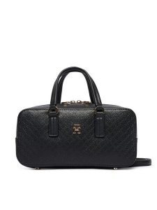 Tommy Hilfiger Torebka Th Daily Crossover Mono AW0AW18415 Czarny. Czarne torebki klasyczne TOMMY HILFIGER, bez wzorów, ze skóry, bez dodatków. Za 649,99 zł.