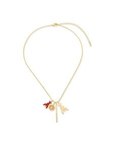 Patrizia Pepe Naszyjnik 8J1395/M086-Z004 Złoty. Żółte naszyjniki Patrizia Pepe, metalowe. Za 639,99 zł.