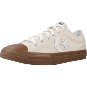 Buty CONVERSE STAR PLAYER 76 Beżowy. Brązowe trampki Converse, bez wzorów, z tkaniny, bez zapięcia. Za 253,99 zł.