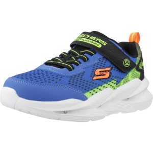 Buty SKECHERS METEOR LIGHTS 2.0 Niebieski. Niebieskie buty trekkingowe Skechers, z syntetyku, bez zapięcia. Za 216,99 zł.