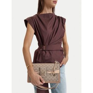 Torebka Nine West. Brązowe listonoszki Nine West, bez wzorów, bez dodatków. Za 329,99 zł.
