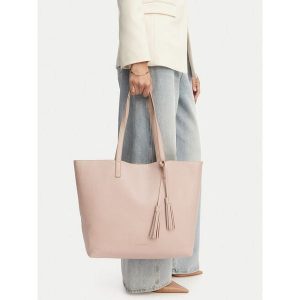 Torebka JENNY. Brązowe shopper bag Jenny, bez wzorów, bez dodatków. Za 159,99 zł.