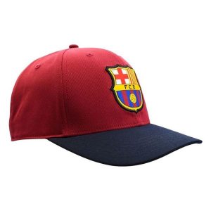 FC Barcelona czapka z daszkiem bejsbolówka Cap FCB Always Grana Junior. Czerwone czapki FC BARCELONA, bez wzorów, sportowe. Za 109,00 zł.