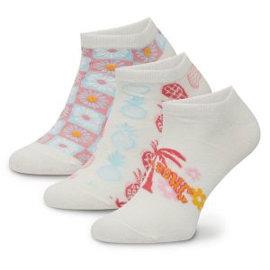 Skarpety krótkie Billabong. Białe skarpetki Billabong, bez wzorów. Za 24,99 zł.