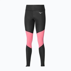 Legginsy damskie Mizuno Core Long. Czarne legginsy Mizuno, bez wzorów, z elastanu, długie. Za 119,99 zł.