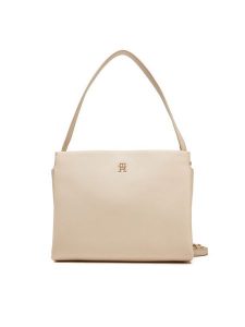 Tommy Hilfiger Torebka Th Legacy Med Satchel AW0AW17173 Écru. Torebki klasyczne TOMMY HILFIGER, bez wzorów, ze skóry, bez dodatków. Za 699,99 zł.