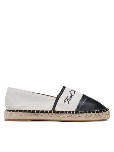 KARL LAGERFELD Espadryle KL80123 Écru. Espadryle KARL LAGERFELD, bez wzorów, z materiału, bez obcasa. Za 519,99 zł.