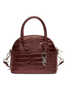 CXL by Christian Lacroix Skórzana torebka "Bel-air" w kolorze brązowym - 21 x 16 x 9 cm rozmiar: onesize. Brązowe torebki klasyczne CXL by Christian Lacroix, bez wzorów, z materiału, przez ramię, bez dodatków. Za 260,99 zł.