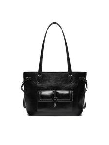 Monnari Torebka BAG6000 Czarny. Czarne shopper bag Monnari, bez wzorów, ze skóry, bez dodatków. Za 139,99 zł.
