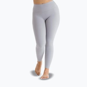Legginsy NEBBIA Active High-Waist Smart Pocket. Szare legginsy Joy in me, bez wzorów, z podwyższonym stanem. Za 169,99 zł.