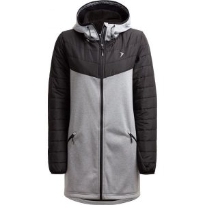 Softshell damski SFD602 - chłodny jasny szary melanż - Outhorn. Kurtki marki Outhorn. W wyprzedaży za 129,99 zł.