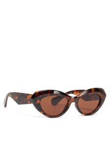 Vero Moda Okulary przeciwsłoneczne 10261553 Brązowy. Brązowe okulary przeciwsłoneczne Vero Moda. Za 49,99 zł.