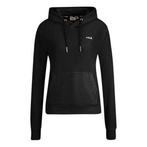 Damska Bluza Z Kapturem Bruchsal. Czarne bluzy Fila, bez wzorów, z kapturem. Za 264,99 zł.
