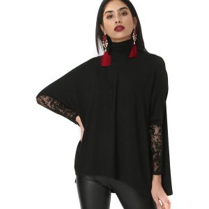 Bluzka w kolorze czarnym. Bluzki marki Bambina Mia. W wyprzedaży za 82,95 zł.