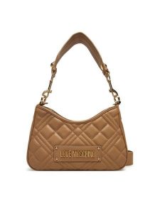 LOVE MOSCHINO Torebka JC4152PP0NLA0104 Beżowy. Brązowe torebki klasyczne LOVE MOSCHINO, bez wzorów, ze skóry, bez dodatków. Za 679,99 zł.