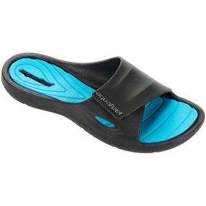 Klapki basenowe damskie Aquafeel "Profi Pool Shoe". Klapki AQUAFEEL, bez wzorów, bez obcasa. Za 119,99 zł.