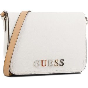 Torebka GUESS - HWBL66 91210 WHI. Białe listonoszki marki Guess, z aplikacjami, ze skóry ekologicznej. Za 519,00 zł.