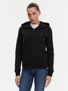 Calvin Klein Bluza K20K208426 Czarny Regular Fit. Czarne bluzy Calvin Klein, xs, bez wzorów, z bawełny, bez kaptura. Za 259,99 zł.