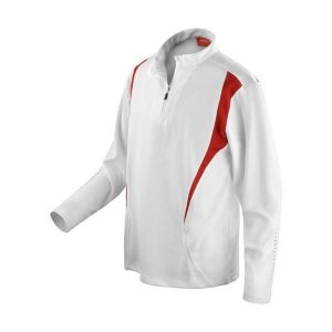 Top Treningowy Dla Kobiet. Białe topy SPIRO, xl, bez wzorów, sportowe, bez kołnierzyka, bez ramiączek. Za 107,99 zł.