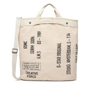 Torebka G-Star Raw. Shopper bag G-Star Raw, bez wzorów, bez dodatków. Za 229,99 zł.