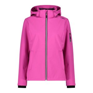 Kurtka damska turystyczna CMP 39A5006. Czerwone kurtki CMP, xs, bez wzorów, bez kaptura. W wyprzedaży za 314,99 zł.