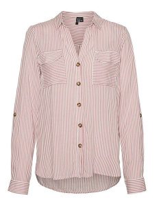 Vero Moda Bluzka "Vmbumpy" w kolorze jasnoróżowym rozmiar: S. Różowe bluzki Vero Moda, s, bez wzorów, z wiskozy, bez kołnierzyka, bez ramiączek. Za 61,46 zł.