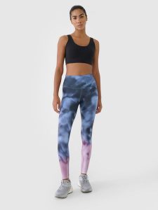 4F Legginsy treningowe z wysokim stanem damskie - multikolor L. Legginsy 4f, bez wzorów, z dzianiny, z podwyższonym stanem. W wyprzedaży za 129,99 zł.