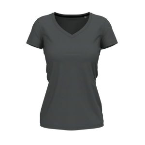 Damska Koszulka Z Dekoltem Claire V. Szare bluzki STEDMAN, xl, bez wzorów, sportowe, bez kołnierzyka, bez ramiączek. Za 59,99 zł.