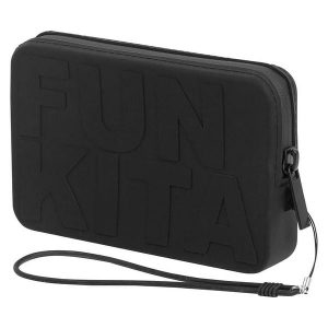 Torebka saszetka damska Funkita Catch Up Clutch Bag Wetta Preta. Czarne nerki i saszetki Funkita, bez wzorów, z materiału. Za 52,99 zł.