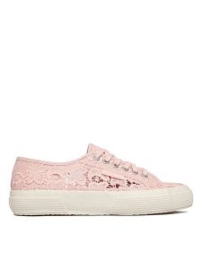 Superga Tenisówki 2750 Macrame S81219W Różowy. Czerwone trampki Superga, bez wzorów, z materiału, bez zapięcia. Za 359,99 zł.