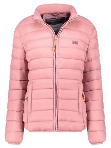 Geographical Norway Kurtka pikowana "Atikolor" w kolorze jasnoróżowym rozmiar: XXL. Różowe kurtki Geographical Norway, xxl, bez wzorów, bez kaptura. Za 127,65 zł.