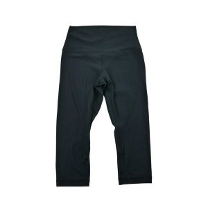 Second life - Legginsy damskie do jogi i treningu Lululemon - Jak nowy. Czarne legginsy LULULEMON, bez wzorów, z materiału, z obniżonym stanem. Za 149,06 zł.