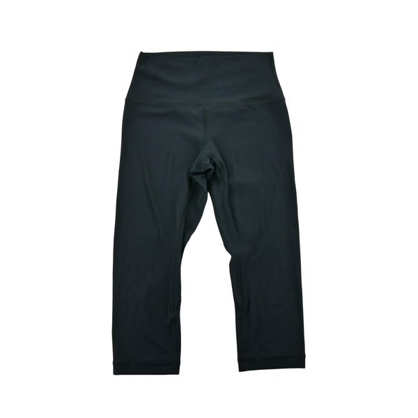 Second life - Legginsy damskie do jogi i treningu Lululemon - Jak nowy. Czarne legginsy LULULEMON, bez wzorów, z materiału, z obniżonym stanem. Za 149,06 zł.