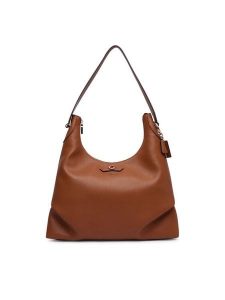 Guess Torebka Suzy HWBG23 22020 Brązowy. Brązowe torebki klasyczne Guess, z aplikacjami, ze skóry, bez dodatków. Za 634,99 zł.