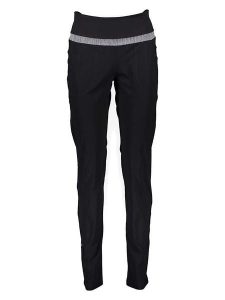 Crazy Spodnie funkcyjne w kolorze czarno-szarym rozmiar: M. Czarne spodnie sportowe Crazy, m, bez wzorów, z materiału, z podwyższonym stanem, outdoorowe. Za 127,35 zł.