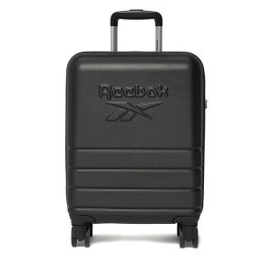 Walizka kabinowa Reebok. Czarne walizki Reebok, bez wzorów. Za 259,99 zł.