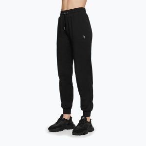 Spodnie treningowe damskie Cardio Bunny Hail. Czarne spodnie dresowe Cardio Bunny, xs, bez wzorów. Za 69,99 zł.