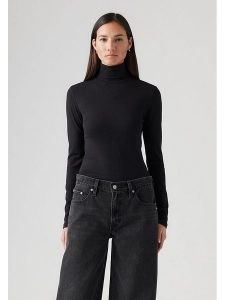 Levi's Golf w kolorze czarnym rozmiar: S. Czarne golfy Levi's®, bez wzorów. Za 100,28 zł.