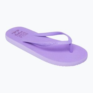 Japonki damskie Billabong Sunlight. Fioletowe klapki Billabong, bez wzorów, bez obcasa. Za 59,99 zł.